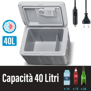 STAKMANN Φορητό Ηλεκτρικό Ψυγείο 40L Ζεστό/Κρύο Γκρι Πρίζα 230V κα... STAKMANN Φορητό Ηλεκτρικό Ψυγείο 40L Ζεστό/Κρύο Γκρι Πρίζα 230V κα...