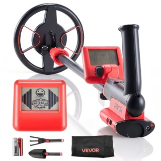 VEVOR Ελαφρύς Ανιχνευτής Μετάλλων 152.4mm με LCD Οθόνη, Αδιάβροχο Π...