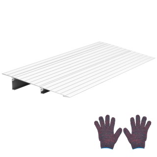 VEVOR Αλουμινένια Ράμπα Κατωφλίου, Ύψος 59mm, Φορτίο 363kg, Για Ανα... VEVOR Αλουμινένια Ράμπα Κατωφλίου, Ύψος 59mm, Φορτίο 363kg, Για Ανα...