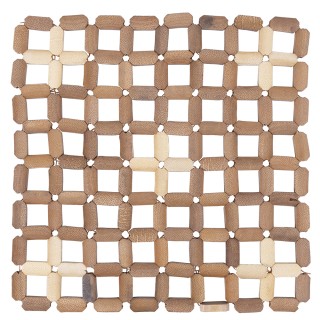 Galileo Τετράγωνο Βάση Μπαμπού 20x20 εκ SChef 5904144