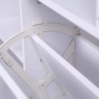 BAKAJI Ντουλάπα παπουτσιών με 2 πόρτες διπλού βάθους 102 x 25,5 x ... BAKAJI Ντουλάπα παπουτσιών με 2 πόρτες διπλού βάθους 102 x 25,5 x ...