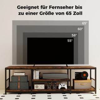 Costway Βιομηχανικό Έπιπλο Τηλεόρασης για Οθόνες έως 65 ίντσες HV10... Costway Βιομηχανικό Έπιπλο Τηλεόρασης για Οθόνες έως 65 ίντσες HV10...