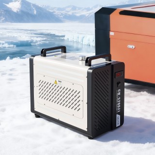 VEVOR Βιομηχανικός Ψύκτης Νερού 1600W με Συμπιεστή, Μέγ. Ροή 16 L/m...