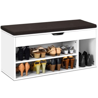 Costway Πολυλειτουργικός Παπουτσοθήκη με Κάθισμα και Αποθηκευτικό ... Costway Πολυλειτουργικός Παπουτσοθήκη με Κάθισμα και Αποθηκευτικό ...