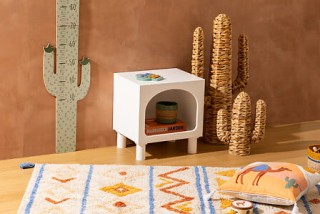 Ξύλινο Παιδικό Κομοδίνο με 1 Ράφι 40 x 32 x 42 cm Λευκό 205819 Atmo... Ξύλινο Παιδικό Κομοδίνο με 1 Ράφι 40 x 32 x 42 cm Λευκό 205819 Atmo...