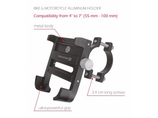 SWISSTEN Βάση Κινητού BM1 για Ποδήλατο και Μοτοσικλέτα 8595217478183
