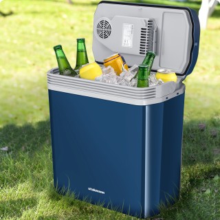 STAKMANN  Φορητό Ηλεκτρικό Ψυγείο 24 Λίτρων Ζεστό και Κρύο Μπλε με ...