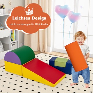 Costway 6 Τεμ. Άνετοι Αφρώδεις Γιγάντιοι Κύβοι Αναρρίχησης και Παιχ...