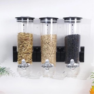 BAKAJI  Τριπλός Διανομέας Δημητριακών με Στήριξη στον Τοίχο Διανομέ...