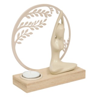 Atmosphera Σετ Γιόγκι για Φωτισμό Εσωτερικού Χώρου 6 x 15 x 16 cm 2...