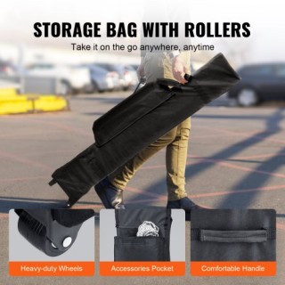 VEVOR  Τέντα 3x3μ με Πλευρικά Τοιχώματα Σκούρο Γκρι  DCSYPSH1010FTA...