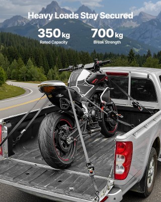 VEVOR Ιμάντες Κατάσχεσης με Επανασυρόμενο Καρούλι, 25.4 mm x 4.9 m,...