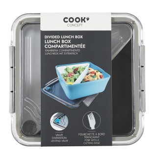 Cook Concept Πλαστικό Φαγητοδοχείο με Αφαιρούμενο Διαμέρισμα και Βα...