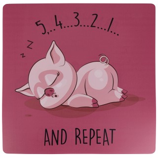 Villa DEste  Σετ 6 τμχ Διπλής όψης τετράγωνο σουπλά Lazy 5918506