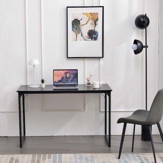 BAKAJI Γραφείο Τραπέζι Υπολογιστή Ξύλινο Μεταλλικό Οικία Γραφείο 12...