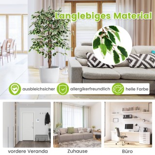 Costway Τεχνητό Δέντρο Φίκος 160 εκ. με 1008 Φύλλα & Φυσικό Ξύλινο ... Costway Τεχνητό Δέντρο Φίκος 160 εκ. με 1008 Φύλλα & Φυσικό Ξύλινο ...