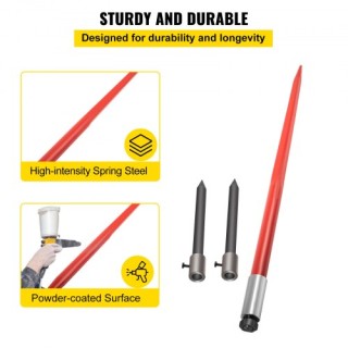 Δόρυ Σανό VEVOR 49 3000 lbs, Κόκκινο με 2 Σταθεροποιητές CM45X1250... Δόρυ Σανό VEVOR 49 3000 lbs, Κόκκινο με 2 Σταθεροποιητές CM45X1250...