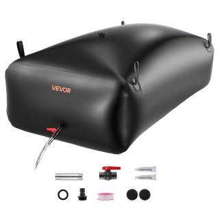 VEVOR Σακούλα Νερού 1000L, Φορητή & Αναδιπλούμενη, Ανθεκτική PVC 10...