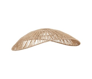 Ostaria Κρεμαστό φωτιστικό με κορδόνι και μέταλλο Petite Badia Φυσι...