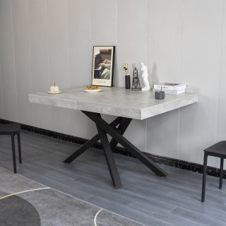 Shally Dogan  Επεκτεινόμενο Τραπέζι Κουζίνας 90 x 140 έως 220 cm Τσ...