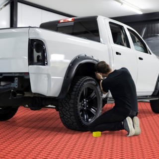 Πλακάκια Γκαράζ VEVOR, 12x12x0.53, 50τμχ, Αντιολισθητικά, Κόκκινα ... Πλακάκια Γκαράζ VEVOR, 12x12x0.53, 50τμχ, Αντιολισθητικά, Κόκκινα ...