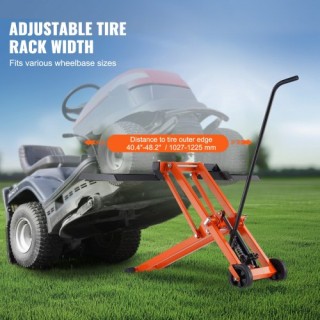 VEVOR Ανυψωτικό για χλοοκοπτικά 500 λιβρών με υδραυλικό γρύλο για τ...