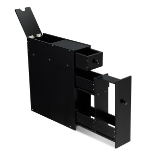 Costway Πρακτική Ραφιέρα Ντουλάπι για Στενούς Χώρους - Ιδανική για... Costway Πρακτική Ραφιέρα Ντουλάπι για Στενούς Χώρους - Ιδανική για...