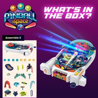 BAKAJI Μίνι Φλίπερ για Παιδιά Αρκέιντ Παιχνίδι Συντονισμού Παιχνίδι...