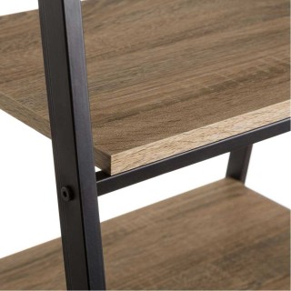 BAKAJI Κρεμάστρα για Υπνοδωμάτιο από Ξύλο MDF και Μαύρο Μέταλλο 55... BAKAJI Κρεμάστρα για Υπνοδωμάτιο από Ξύλο MDF και Μαύρο Μέταλλο 55...