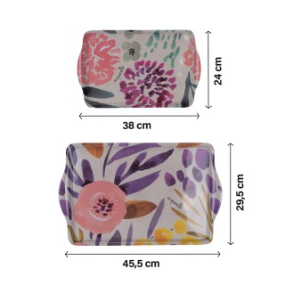 Villa dEste Home Σετ 2 Δίσκοι από Μελαμίνη Acquerello 2188678