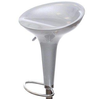 BAKAJI Ρυθμιζόμενο Σκαμπό Κουζίνας από Ατσάλι και ABS με Περιστρεφ... BAKAJI Ρυθμιζόμενο Σκαμπό Κουζίνας από Ατσάλι και ABS με Περιστρεφ...