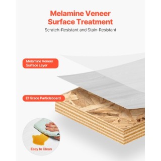 VEVOR Κρεμαστή Βάση Τηλεόρασης 70 με Καλώδιο  180  x 23,6  x 16 cm-...