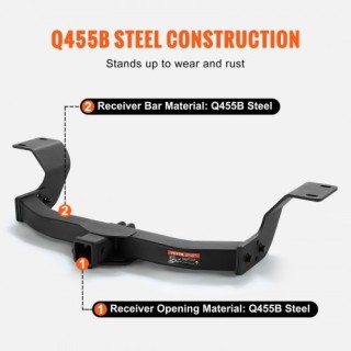 Ρυμουλκούμενος Γάντζος VEVOR Class 3 για Honda CR-V (2017-2023), 60...