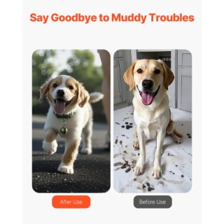 VEVOR 4 Ρολά Καουτσούκ Στρώμα για Τοπιοτεχνία 120 x 4.5in XJJFGW4J1...