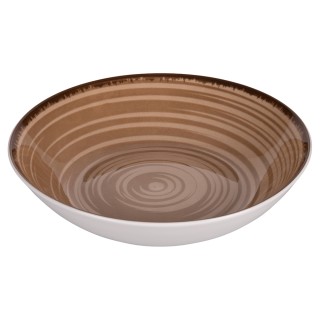 Villa DEste Ρηχή πορσελάνινη πιατέλα Baita Chocolate 5922993 Villa DEste Ρηχή πορσελάνινη πιατέλα Baita Chocolate 5922993