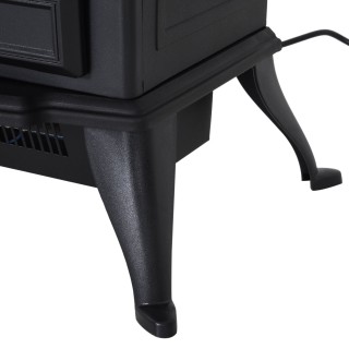 HOMCOM Ηλεκτρικό Τζάκι με Εφέ Φλόγας Ρετρό Στυλ Θερμοστάτης 1000-20... HOMCOM Ηλεκτρικό Τζάκι με Εφέ Φλόγας Ρετρό Στυλ Θερμοστάτης 1000-20...