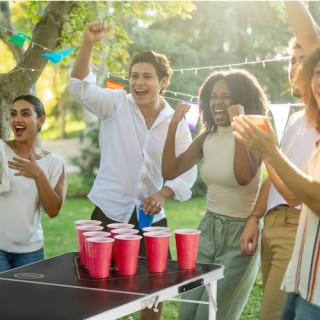 VEVOR Πτυσσόμενο Τραπέζι Beer Pong 2.4 μ για Πάρτι και Παιχνίδια μ... VEVOR Πτυσσόμενο Τραπέζι Beer Pong 2.4 μ για Πάρτι και Παιχνίδια μ...