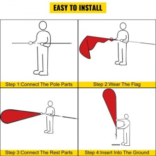 Σημαία Διαφήμισης VEVOR, Σετ 30 Σημαιών με Στήριγμα Εδάφους, 16 ft ... Σημαία Διαφήμισης VEVOR, Σετ 30 Σημαιών με Στήριγμα Εδάφους, 16 ft ...