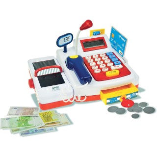 BAKAJI Παιδική Ταμειακή Μηχανή Παιχνίδι με Χρήματα, Φώτα και Ήχους ...