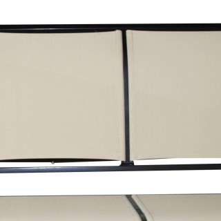 Costway  Τριθέσια Κούνια Κήπου με Ανθεκτική Κατασκευή και Πολυεστερ...