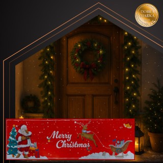 Ruhhy Χριστουγεννιάτικο Χαλί Αντιολισθητικό 160x50 για Κουζίνα & Χώ...