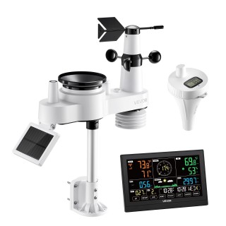 VEVOR 7-σε-1 Ασύρματος Μετεωρολογικός Σταθμός με Έξυπνη Εφαρμογή & ... VEVOR 7-σε-1 Ασύρματος Μετεωρολογικός Σταθμός με Έξυπνη Εφαρμογή & ...