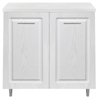 Shally Dogan Κινητή Βάση για Κουζίνα από Λευκό Ξύλο Φρασινάτο με 2 ... Shally Dogan Κινητή Βάση για Κουζίνα από Λευκό Ξύλο Φρασινάτο με 2 ...