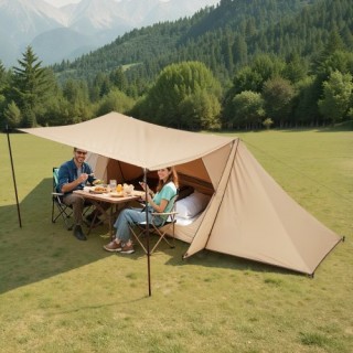 VEVOR Ελαφριά Σκηνή Κάμπινγκ με Θερμική Έξοδο και 2 Πόλους για 2 Άτ... VEVOR Ελαφριά Σκηνή Κάμπινγκ με Θερμική Έξοδο και 2 Πόλους για 2 Άτ...