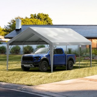 VEVOR Αντικατάσταση Καλύμματος Carport 12x20ft, Αδιάβροχο & UV Προσ... VEVOR Αντικατάσταση Καλύμματος Carport 12x20ft, Αδιάβροχο & UV Προσ...