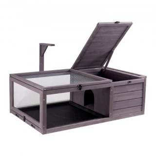 VEVOR Ξύλινο Σπίτι Χελώνας Εσωτερικού & Εξωτερικού Χώρου 2 Δωματίω... VEVOR Ξύλινο Σπίτι Χελώνας Εσωτερικού & Εξωτερικού Χώρου 2 Δωματίω...