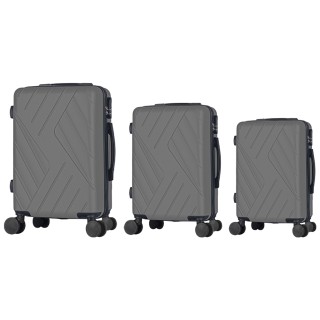 PROVITERA Σετ 3 Σκληρές Βαλίτσες Βασιλεία με Ρόδες Easy Roll Τρόλε... PROVITERA Σετ 3 Σκληρές Βαλίτσες Βασιλεία με Ρόδες Easy Roll Τρόλε...