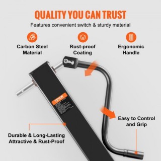 VEVOR Υποδοχή Ρυμουλκούμενου 12000 lb για RV, Άλογα, Σκάφη  HJSTC12...