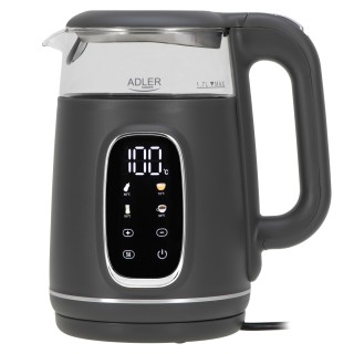 Adler Ηλεκτρικός Βραστήρας 1,7L 2200W με Ρύθμιση Θερμοκρασίας και L... Adler Ηλεκτρικός Βραστήρας 1,7L 2200W με Ρύθμιση Θερμοκρασίας και L...