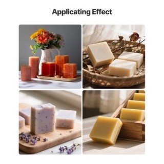 VEVOR Ρυθμιζόμενος Ξύλινος Κόπτης Σαπουνιών & Κεριών, 0-2 εκ. Ρυθμι...